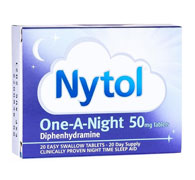 Nytol One-A-Night Comprimés - 20 comprimés