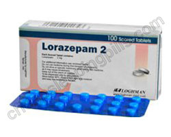 Lorazepam - 120 + 40 Free = 160 Pills