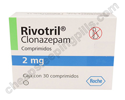 Clonazepam 2 mg - 150 + 50 Free = 200 Pills
