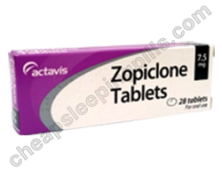 Zopiclone 7.5 mg / 10 mg - 180 + 60 Free = 240 Pills